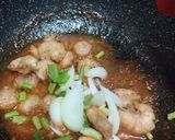 Foto langkah ke 3 dari resep Udang Asam Manis.