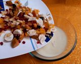 फ्रूट कस्टर्ड (fruit custard recipe in marathi) रेसिपी स्टेप 4 फोटो 