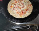 A picture of step 6 of Idli rawa uttapam.