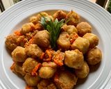 Foto langkah ke 3 dari resep Tofu Goreng Saos/ Tofu Lada Garam.