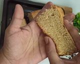 கையால் மாவு பிசையாமல் சுவையான மிருதுவான  கோதுமை பிரட் (Kothumai bread recipe in tamil) ரெசிபி ஸ்டேப் 6 புகைப்படம்