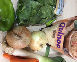 Foto del paso 1 de la receta: Hamburguesas de quinoa y espinacas