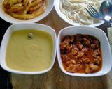 A picture of step 7 of Memoni khawsey.