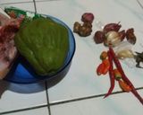Foto langkah ke 1 dari resep Sayur bobor labu wortel ayam.