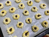 Choco Cheese Thumprint Cookies