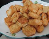 金沙豆腐的食譜步驟2照片