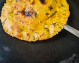 A picture of step 3 of Methi Paratha.