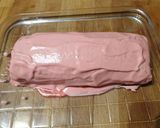 Une image de l'étape 8 de Bûche bavaroise de Noël aux framboises et verrines mousses aux framboises 😋#recettesdefete.