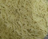 A picture of step 1 of Italian pasta croquettes.