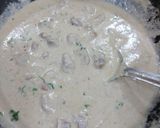 A picture of step 4 of Dabba gosht.