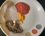 A picture of step 2 of Mutton seekh kabab.