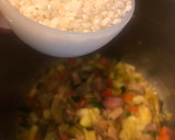 Foto del paso 5 de la receta: Timbal de arroz con lomo de orza y verduritas
