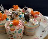 A picture of step 5 of Eggless Coffee Cupcake.