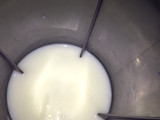 Chocolate milk shake