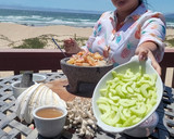 Foto del paso 4 de la receta: Molcajete de Camarones y callos de hacha