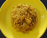A picture of step 2 of Bitter Gourd Tikki.