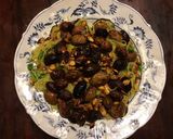 A picture of step 3 of California Farm Panfried Olives with Heirloom Tomatoes.