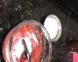 A picture of step 4 of Red velvet Cake.