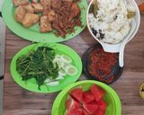 Foto langkah ke 4 dari resep Nasi liwet sunda rice cooker, simple dan enak.