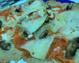Foto del paso 4 de la receta: Pizza de verduras con base de avena😀
