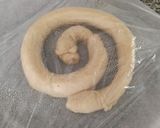 Foto del paso 14 de la receta: Ensaimada v4 (con masa madre) y rellena de crema pastelera