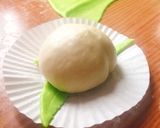 Hình bước làm 3 của món Bánh bao trái đào