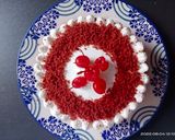 Foto langkah ke 12 dari resep 61. Red velvet cake kukus.