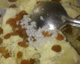 A picture of step 2 of Potato ladoo.