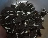 Foto langkah ke 5 dari resep Eskrim oreo anti gagal.