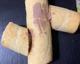 Foto del passaggio 14 della ricetta Tronchetto con mousse di Nutella