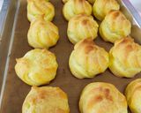 Gambar langkah 5 resipi Cream puff.