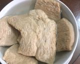 Hình bước làm 1 của món Sườn non chiên giòn (chay)