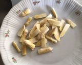 Foto del passaggio 1 della ricetta Tagliatelle con rana pescatrice e crema di asparagi bianchi