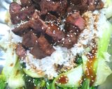 Foto del paso 5 de la receta: 🇨🇳 🥬Pack Choi con carne salteada y arroz 🍚