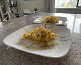 A picture of step 14 of Fetuccini.