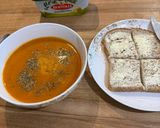 A picture of step 8 of Roasted Tomatoes and Pepper Soup.