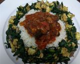 A picture of step 1 of CrownRice with Fish Sauce.