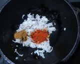 A picture of step 3 of Radish Parotta.
