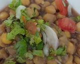 A picture of step 4 of Chatpati chaat.