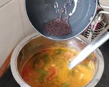 A picture of step 6 of Murungakkai Sambar.