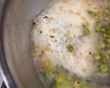 A picture of step 2 of Samak upma.