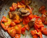 A picture of step 2 of Winter Special Hot sour and sweet Tomato Sar.