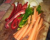 Foto del paso 2 de la receta: Filette a la Essen con Vegetales