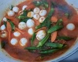 Foto langkah ke 3 dari resep Sayur okra telur puyuh wortel.