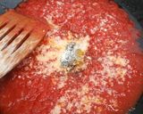A picture of step 3 of Pasta with two way tomatoes and two way fresh herbs.