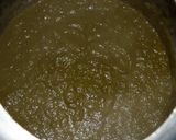 A picture of step 2 of Saag or makki ki roti.