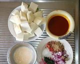 A picture of step 2 of Yam porriage.