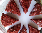 A picture of step 8 of Red velvet sliced cake.