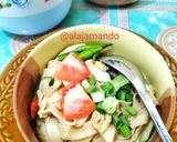 Foto langkah ke 5 dari resep Kwetiau Telur Kuah.