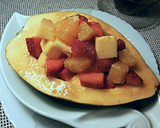 Foto del paso 6 de la receta: Pijama de papaya con fresas y naranjas